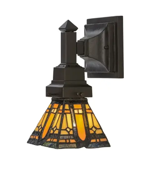 The Sierra Prairie Mission by Meyda Lighting - Image 8