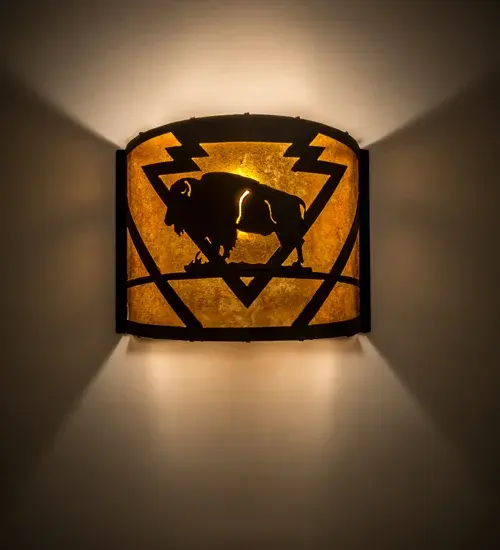 The Lone Buffalo by Meyda Lighting - Image 1