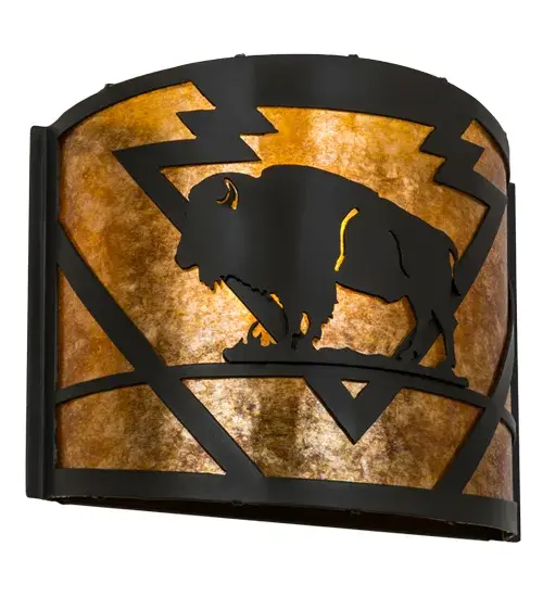 The Lone Buffalo by Meyda Lighting - Image 6