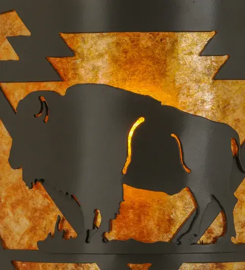 The Lone Buffalo by Meyda Lighting - Image 9