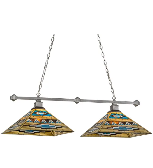 43"L Valencia Mission 2 LT Island Pendant
