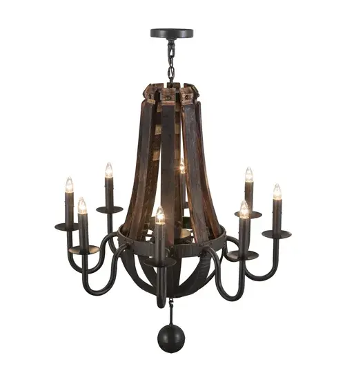 The Barrel Stave by Meyda Lighting - Image 4
