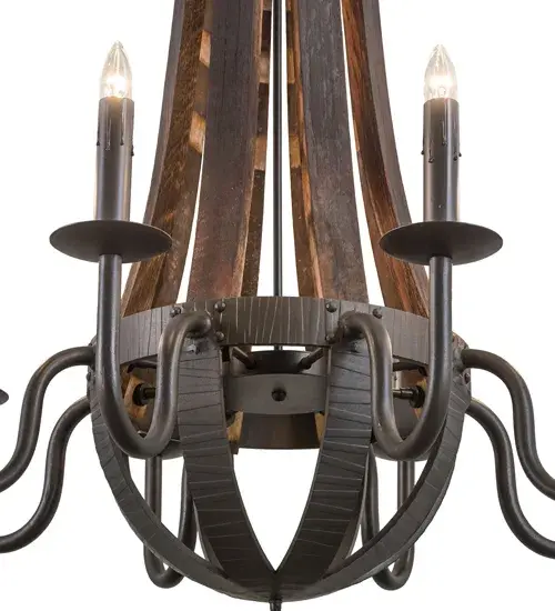 The Barrel Stave by Meyda Lighting - Image 8
