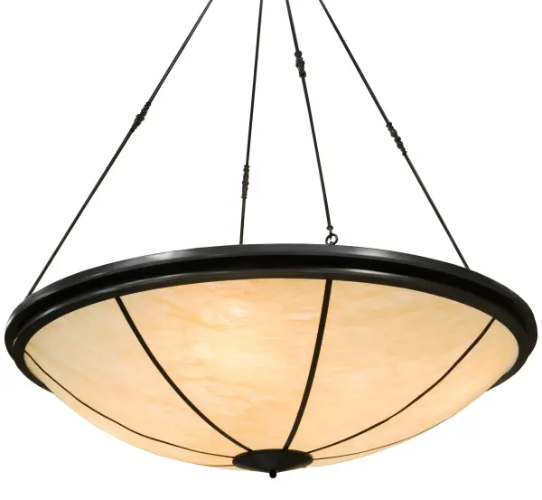 A warm transitional look for residential and commercial spaces, Commerce is designed with a contemporary Sahara Taupe Idalight shade and enhanced with Timeless Bronze finished hardware. Perfect for lobbies, conference rooms, ballrooms, foyers and other large spaces. Handcrafted by highly skilled artisans in our 180,000 square foot manufacturing facility in Yorkville, NY. Custom colors, styles, and sizes available. Dimmable energy efficient lamping options offered. UL and cUL listed for dry and damp locations. Collection: Commerce Finish: Timeless Bronze Glass: Sahara Taupe Idalight Width: 72.00" Height: 87.00" Length: 72.00" Weight: 100.00 lb Extension from Wall: 10.50" Number of Bulbs: 8 Maximum Wattage: 100.00 W Bulb Type: A19 Bulb Base: Medium Material: Steel Country of Origin: USA Safety Listing: Damp Safety Rating: Damp