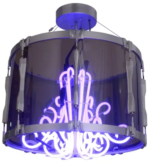 26"W Purple Haze Pendant - Image 2