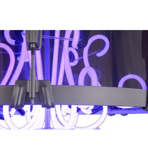 26"W Purple Haze Pendant - Image 8