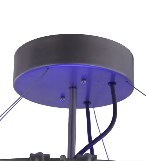 26"W Purple Haze Pendant - Image 10