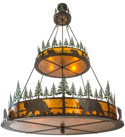 The Bear in the Woods by Meyda Lighting - Image 1