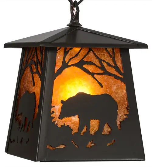 The Bear at Dawn by Meyda Lighting - Image 8