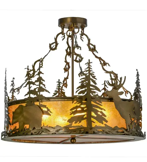 The Wildlife at Dusk by Meyda Lighting