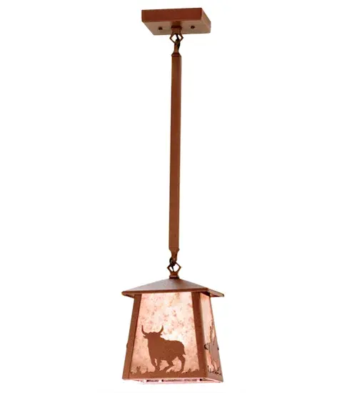 The Cowboy & Steer by Meyda Lighting