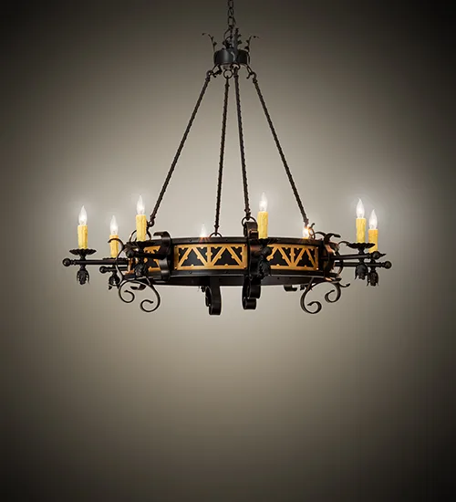 48"W Filomena 8 LT Chandelier