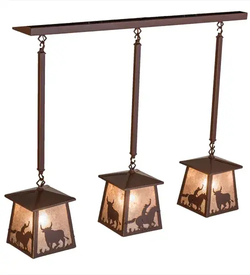 The Cowboy & Steer by Meyda Lighting - Image 4