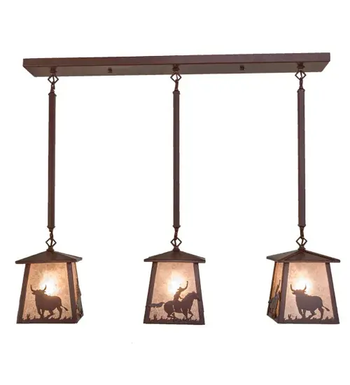 The Cowboy & Steer by Meyda Lighting - Image 5