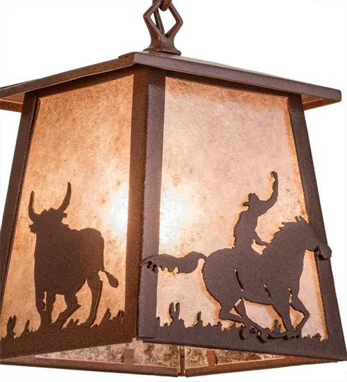 The Cowboy & Steer by Meyda Lighting - Image 9