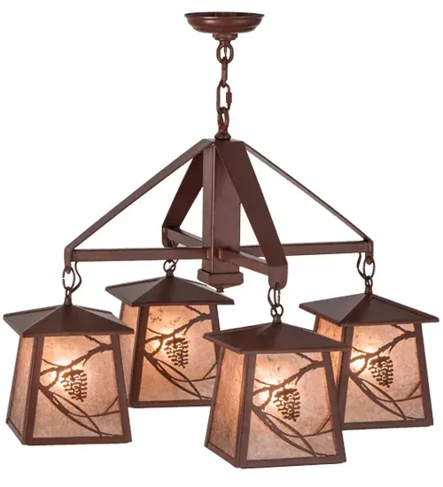 The Meyda Tiffany - Whispering Pines by Meyda Lighting - Image 4