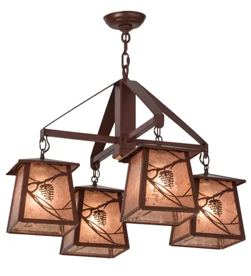 The Meyda Tiffany - Whispering Pines by Meyda Lighting - Image 6