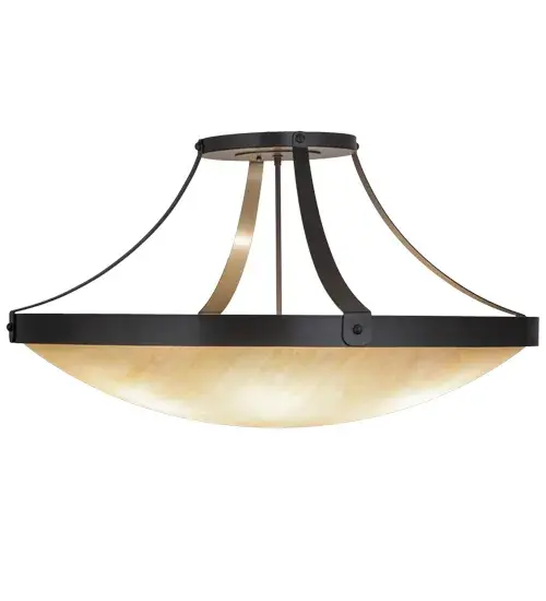 37"W Urban Semi-Flushmount - Image 5