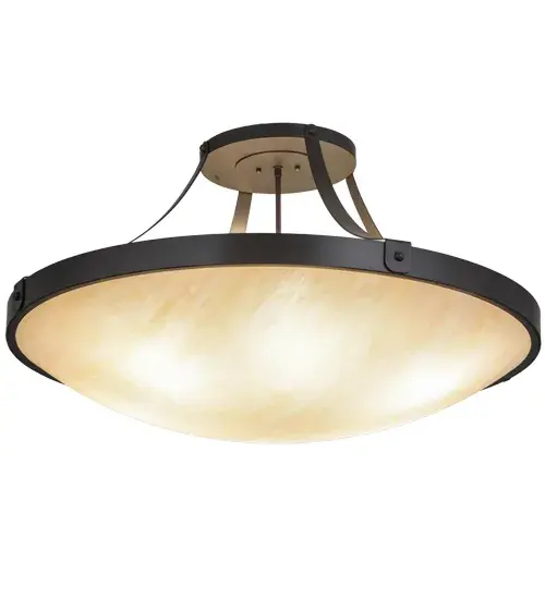 37"W Urban Semi-Flushmount - Image 6