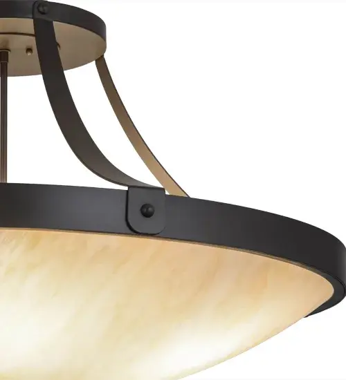 37"W Urban Semi-Flushmount - Image 8