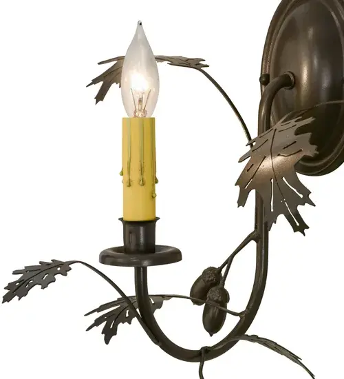 The Meyda Tiffany - Oak Leaf & Acorn by Meyda Lighting - Image 8