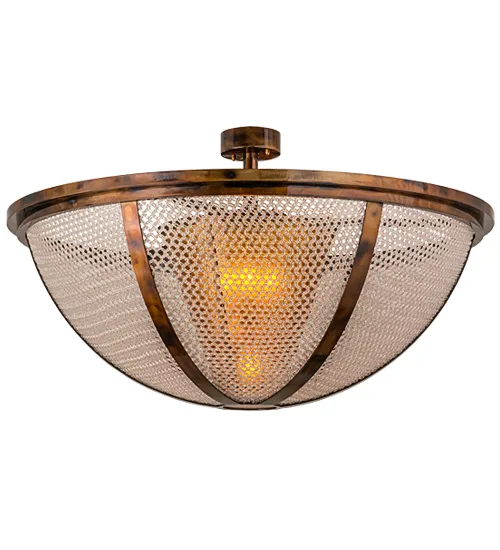 48"W Maille Semi-Flushmount