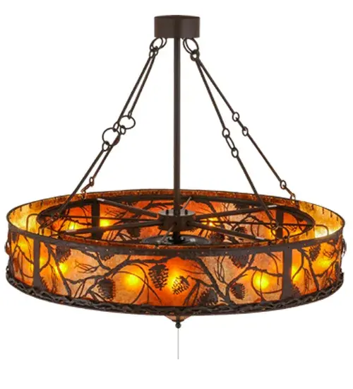 The Whispering Pines by Meyda Lighting - Image 4