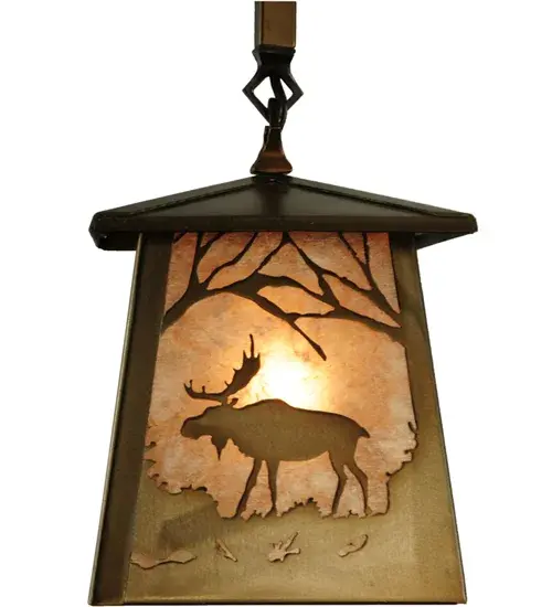 The Moose at Dawn by Meyda Lighting - Image 8