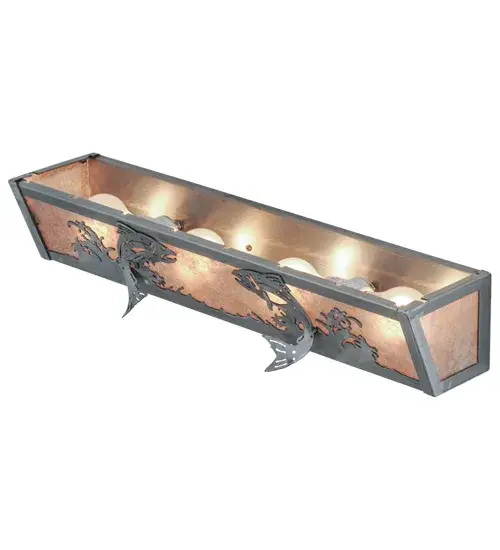The Meyda Tiffany - Leaping Trout by Meyda Lighting - Image 4