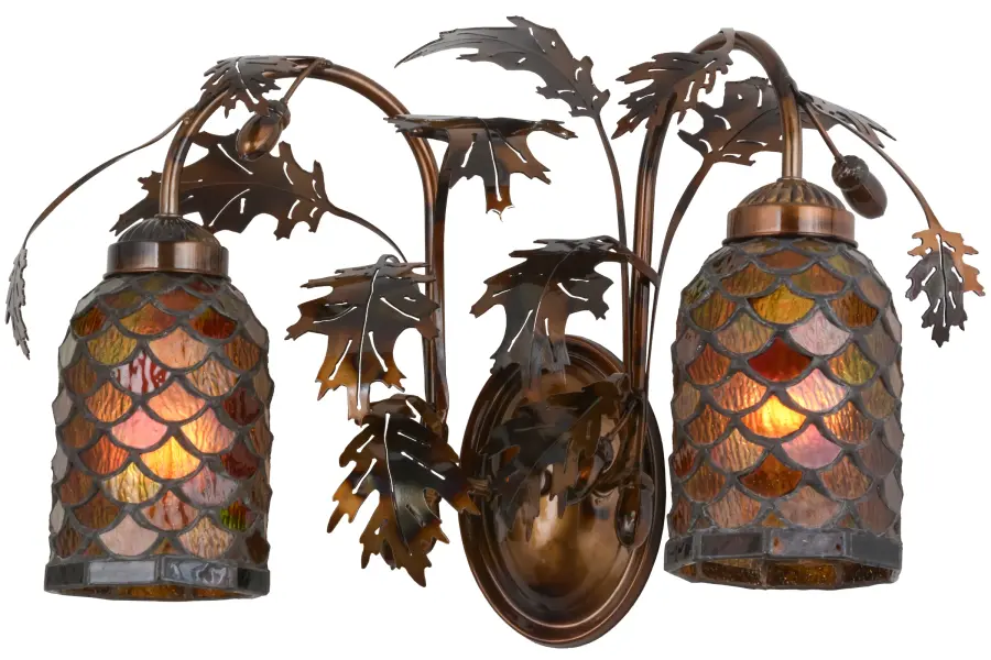 The Oak Leaf & Acorn by Meyda Lighting - Image 1