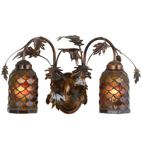 The Oak Leaf & Acorn by Meyda Lighting - Image 5