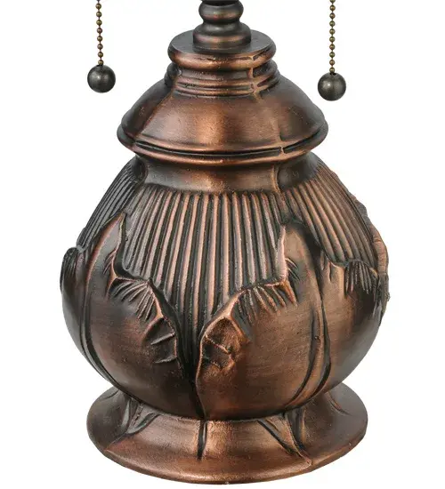 Every Meyda Tiffany item is a unique handcrafted work of art. Natural variations in the wide array of materials that we use to create each Meyda product make every item a masterpiece of its own. Photographs are a general representation of the product. Colors and designs will vary. Collection: Hyde Park Finish: Antique Copper Glass: Beige,Iridescent Width: 7.00" Height: 19.50" Length: 7.00" Weight: 4.00 lb Number of Bulbs: 2 Maximum Wattage: 60.00 W Bulb Type: A19 Bulb Base: E26 Country of Origin: CHINA Safety Listing: Damp Safety Rating: Dry