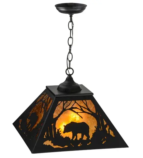 The Meyda Tiffany - Bear At Dawn by Meyda Lighting - Image 4