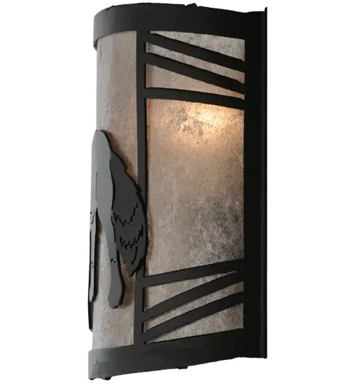 12"W Fox on the Loose Left Wall Sconce - Image 6