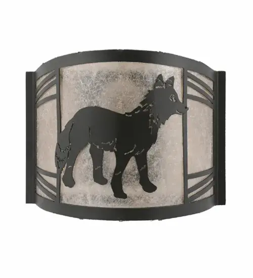 12"W Fox on the Loose Right Wall Sconce - Image 3