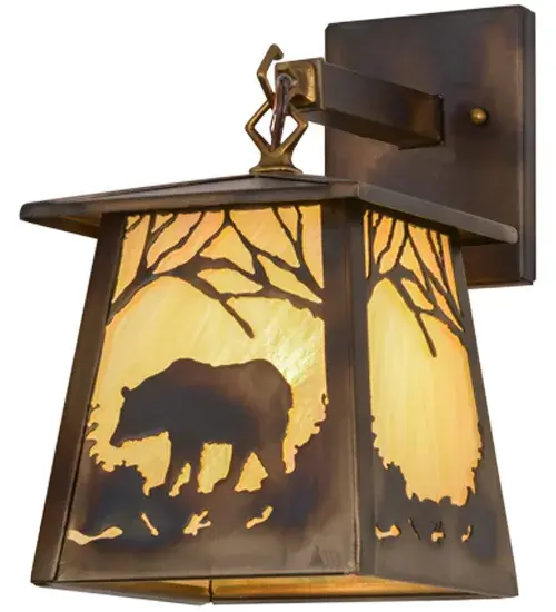 The Bear at Dawn by Meyda Lighting - Image 1