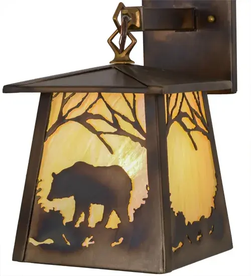The Bear at Dawn by Meyda Lighting - Image 8