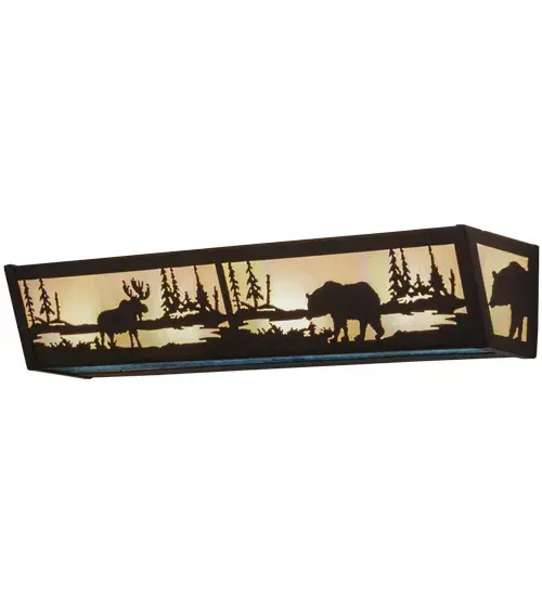 The Moose & Black Bear by Meyda Lighting - Image 1
