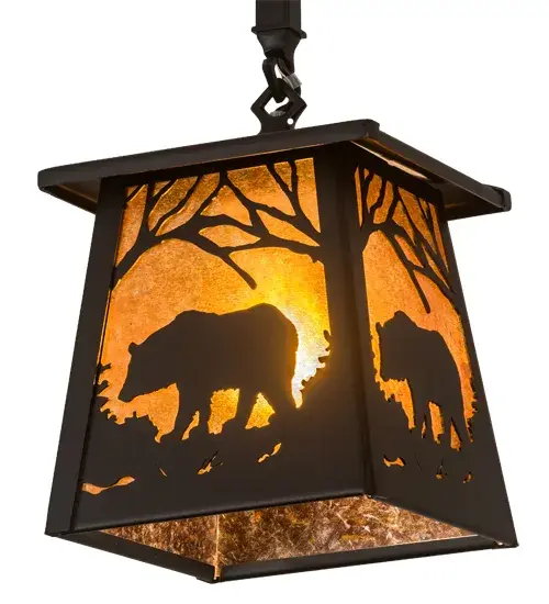 The Bear at Dawn by Meyda Lighting - Image 8