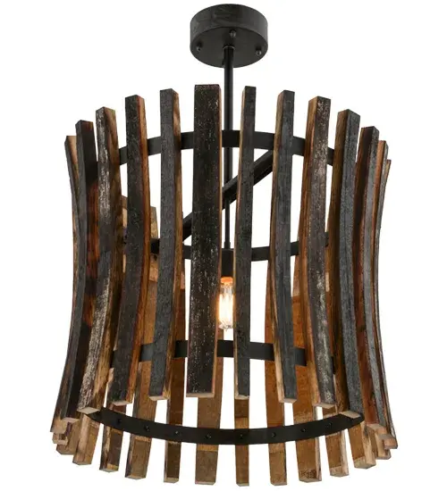 The Barrel Stave by Meyda Lighting - Image 6