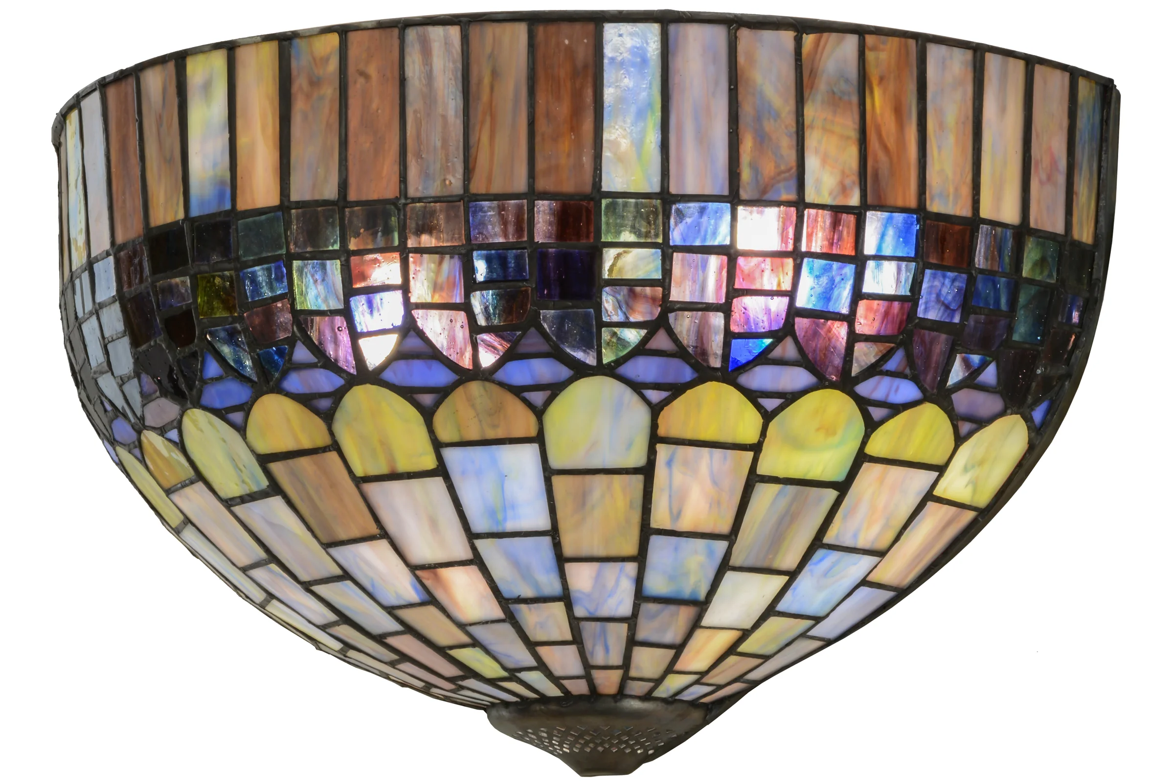 16" Wide Tiffany Candice Wall Sconce