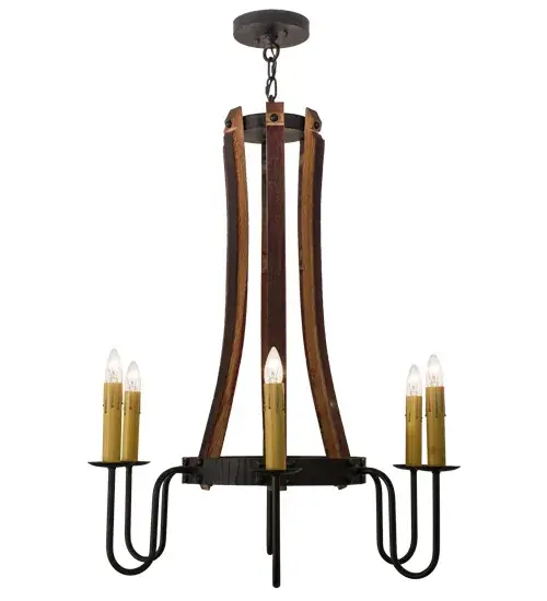 The Barrel Stave by Meyda Lighting - Image 5