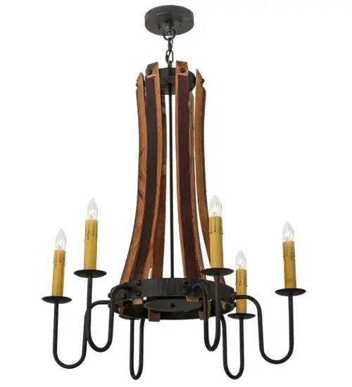 The Barrel Stave by Meyda Lighting - Image 6