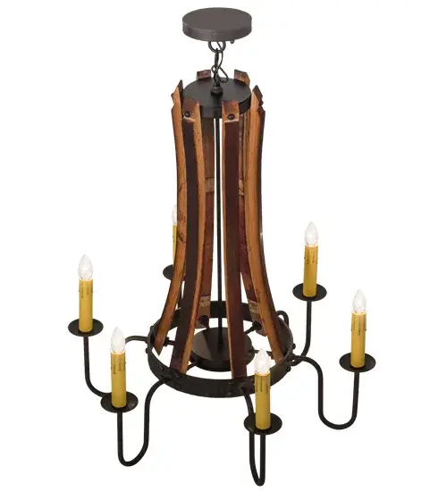 The Barrel Stave by Meyda Lighting - Image 8