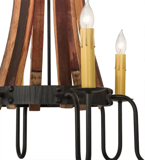 The Barrel Stave by Meyda Lighting - Image 9