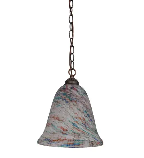 The Peacock Pate-De-Verre by Meyda Lighting - Image 3