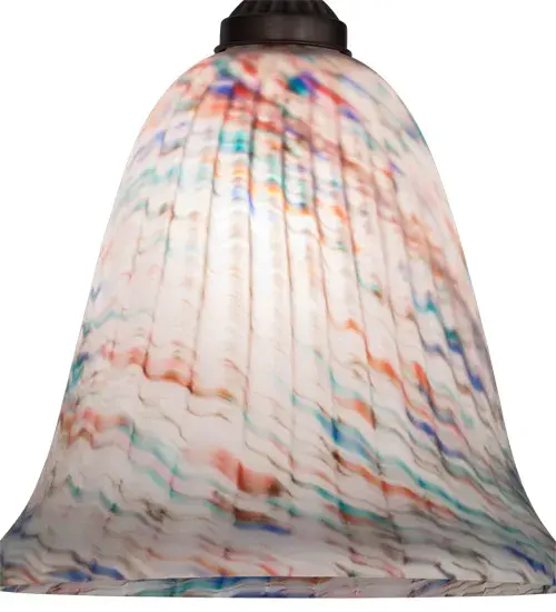 The Peacock Pate-De-Verre by Meyda Lighting - Image 8