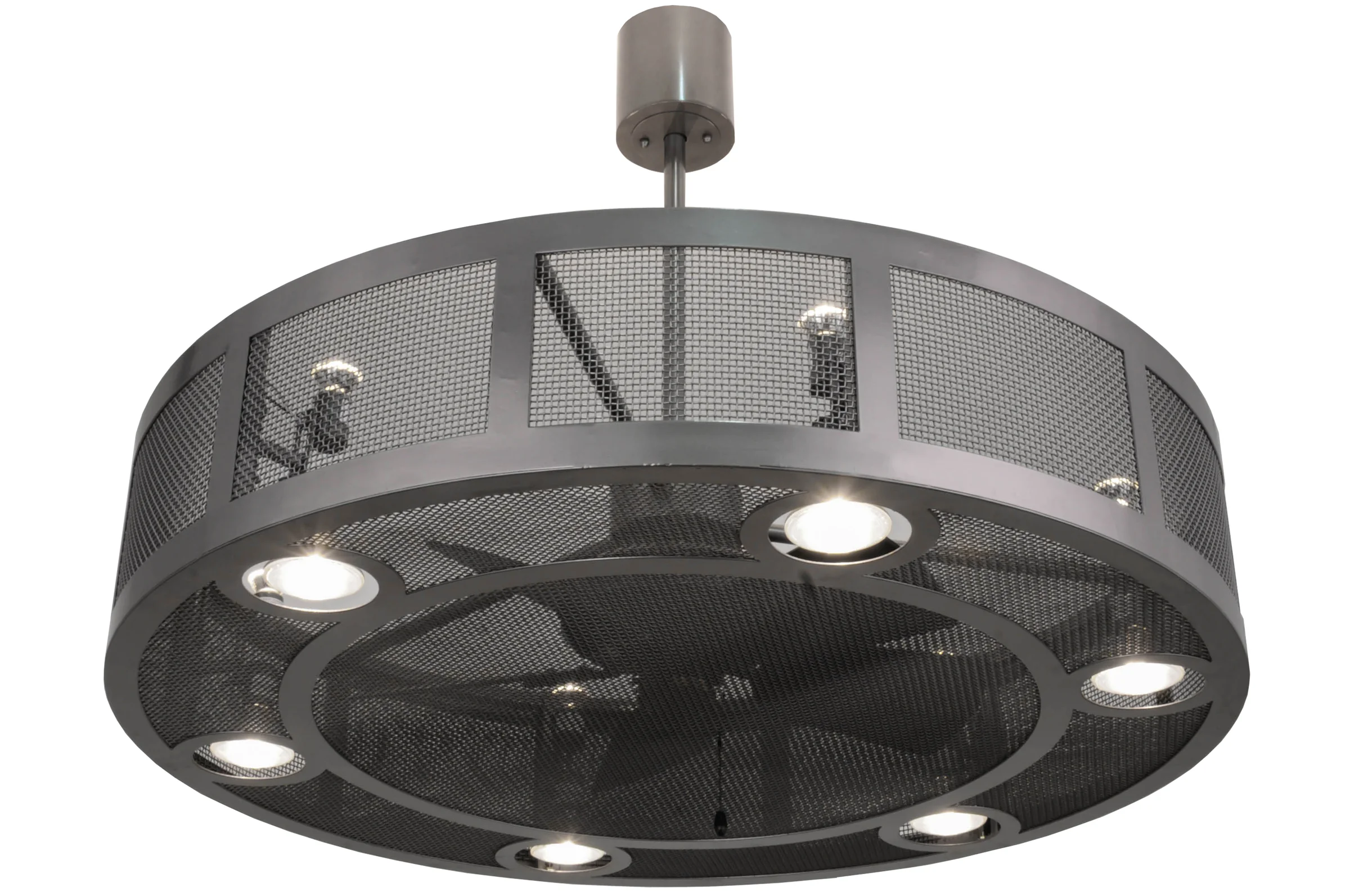 Paloma Golpe 12 Light Chandelier in Bronze Metallic