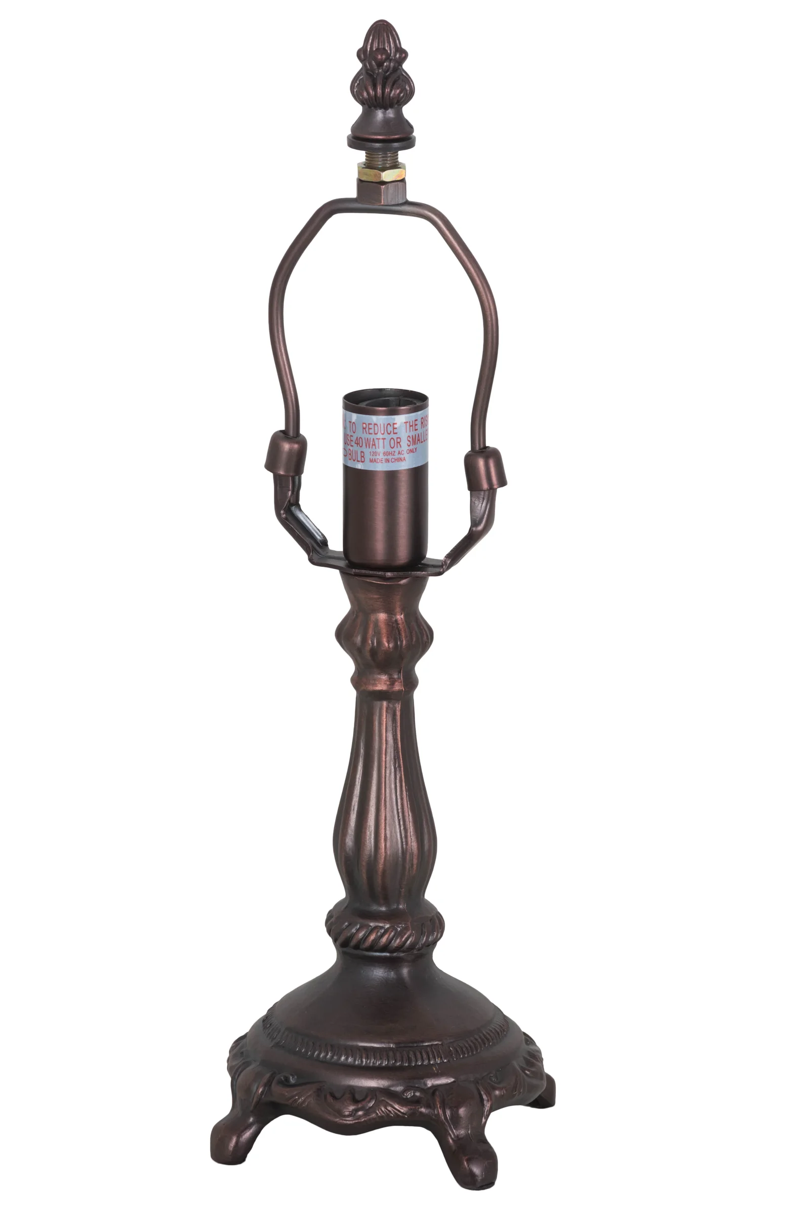 6" High Wisteria Footed Table Base