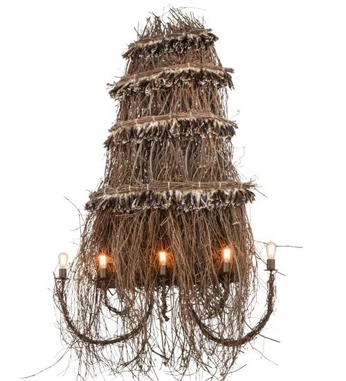 54" Wide Terres Canard Wall Sconce